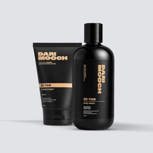 De-Tan Body Wash + De-Tan Sunscreen
