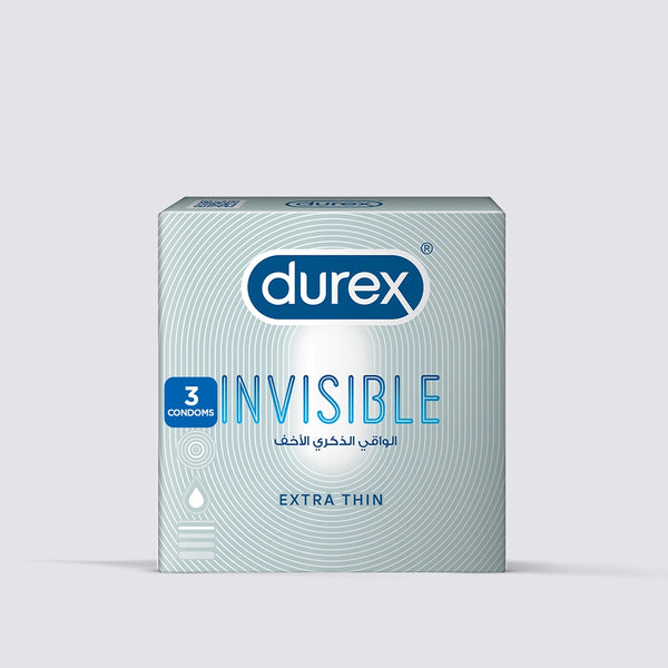 Durex Invisible Condoms 3s