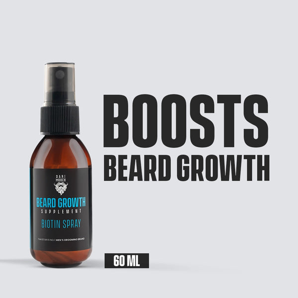 Beard Growth Biotin Spray